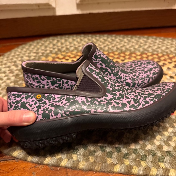 BOGS Women's Patch Slip-on-Spotty Rain Shoes size 8   Origin Made in the USA or - Picture 6 of 6